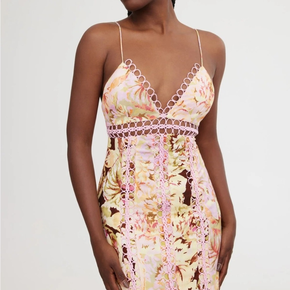 Floral Spaghetti Strap Dress